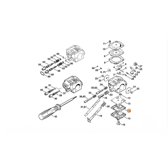 STIHL  Uszczelka 4116 129 0902